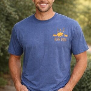 Eddie Bauer Blue Bear Dogs Tee